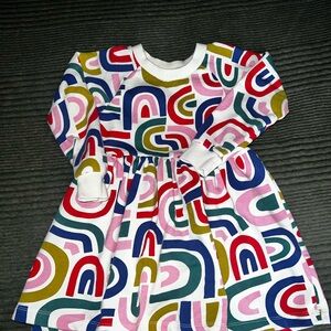 Hanna Andersson Terry Sweatshirt Dress